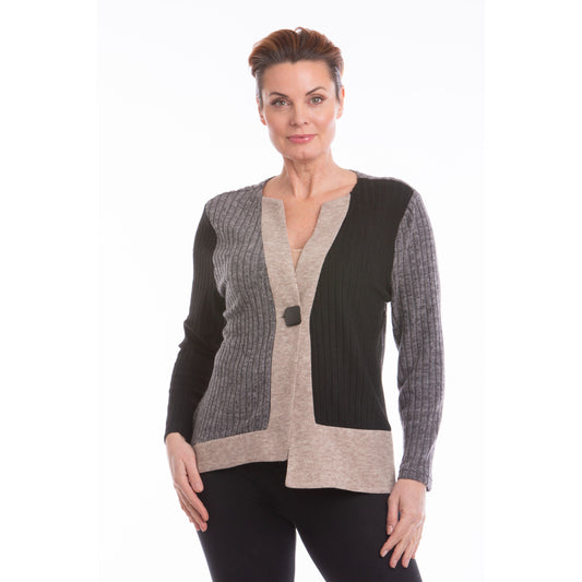 One Button Short Cardigan