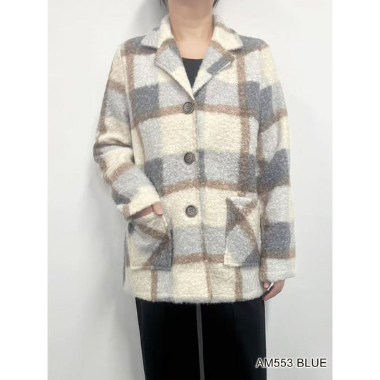 Lightweight Plaid Jacket