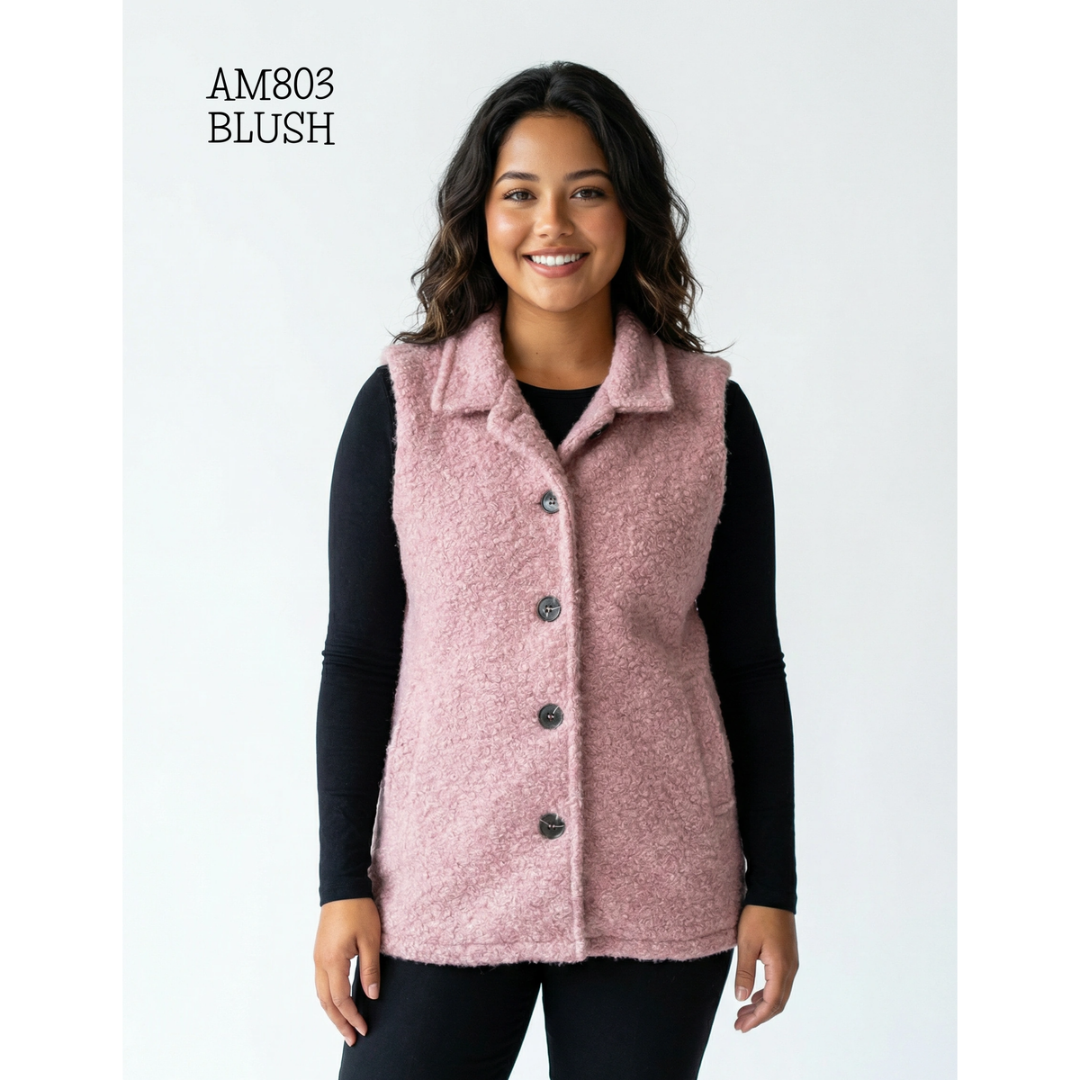 Fall Boucle Vest - 3 colors