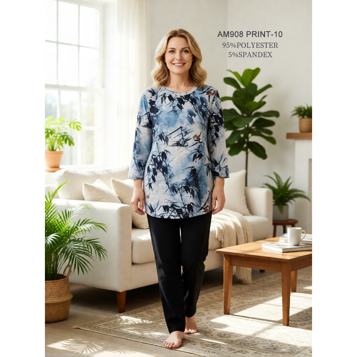 Soft Printed Top