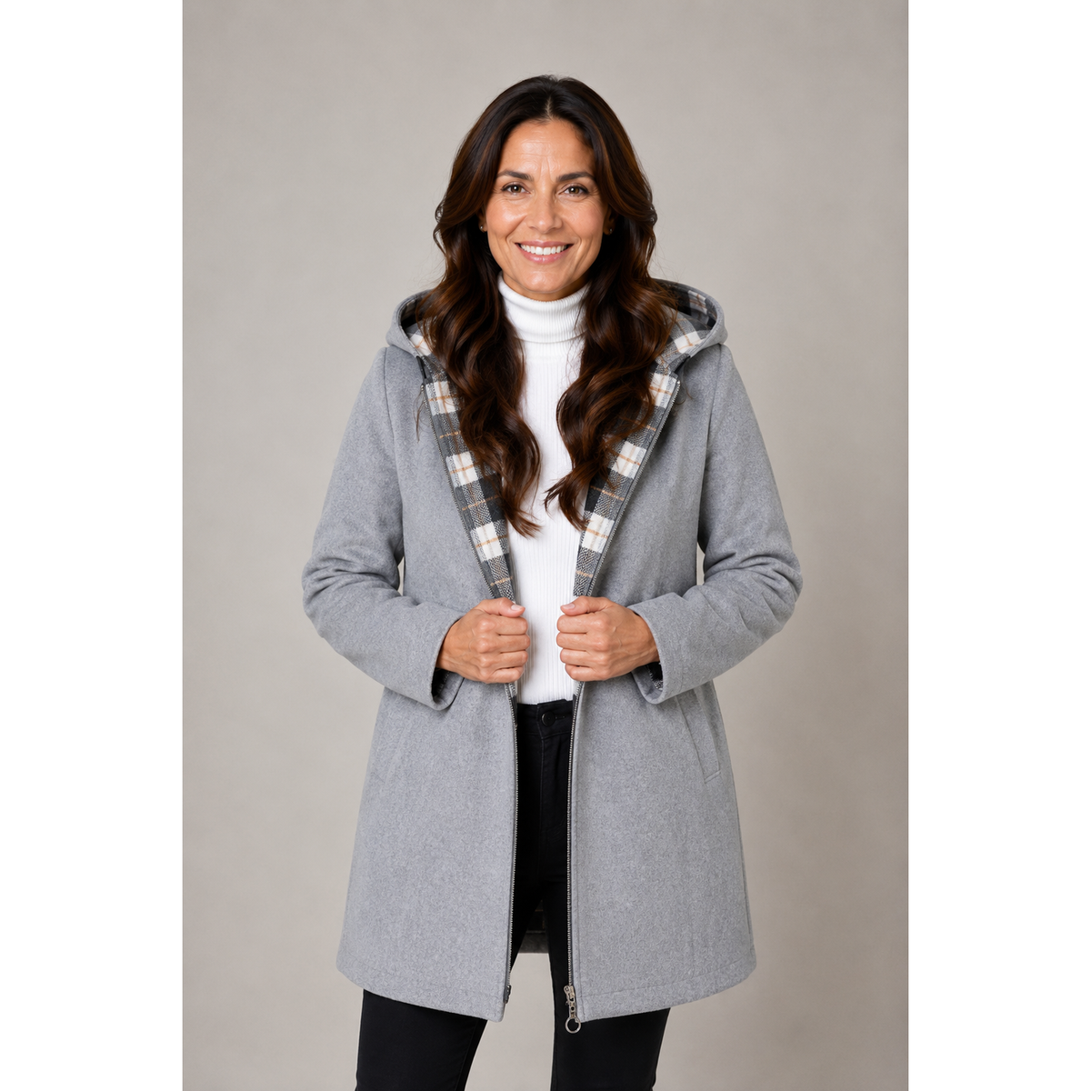 Made in Italy Lightweight Jacket- Black or Grey