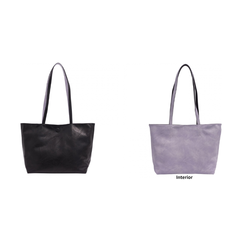 Brooke - 2 in One Reversible Tote Plus Extra Crossbody purse