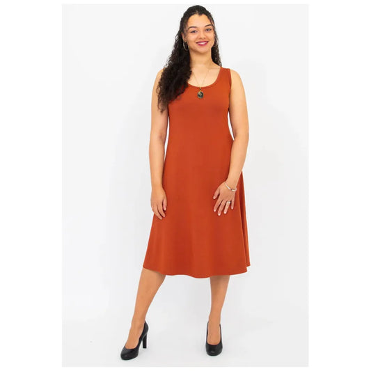 Bamboo - Becca Dress - Copper