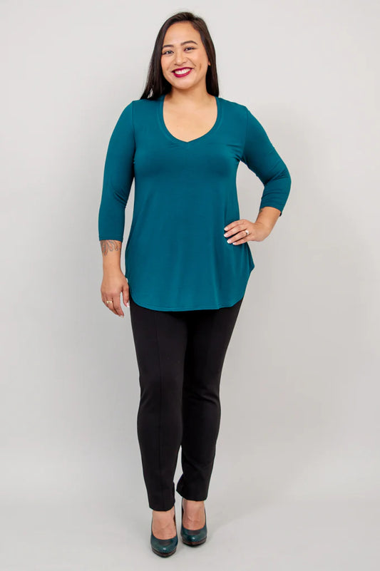 Jazz 3/4 Sleeve Bamboo Top