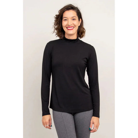 Tonya Mock Neck Top