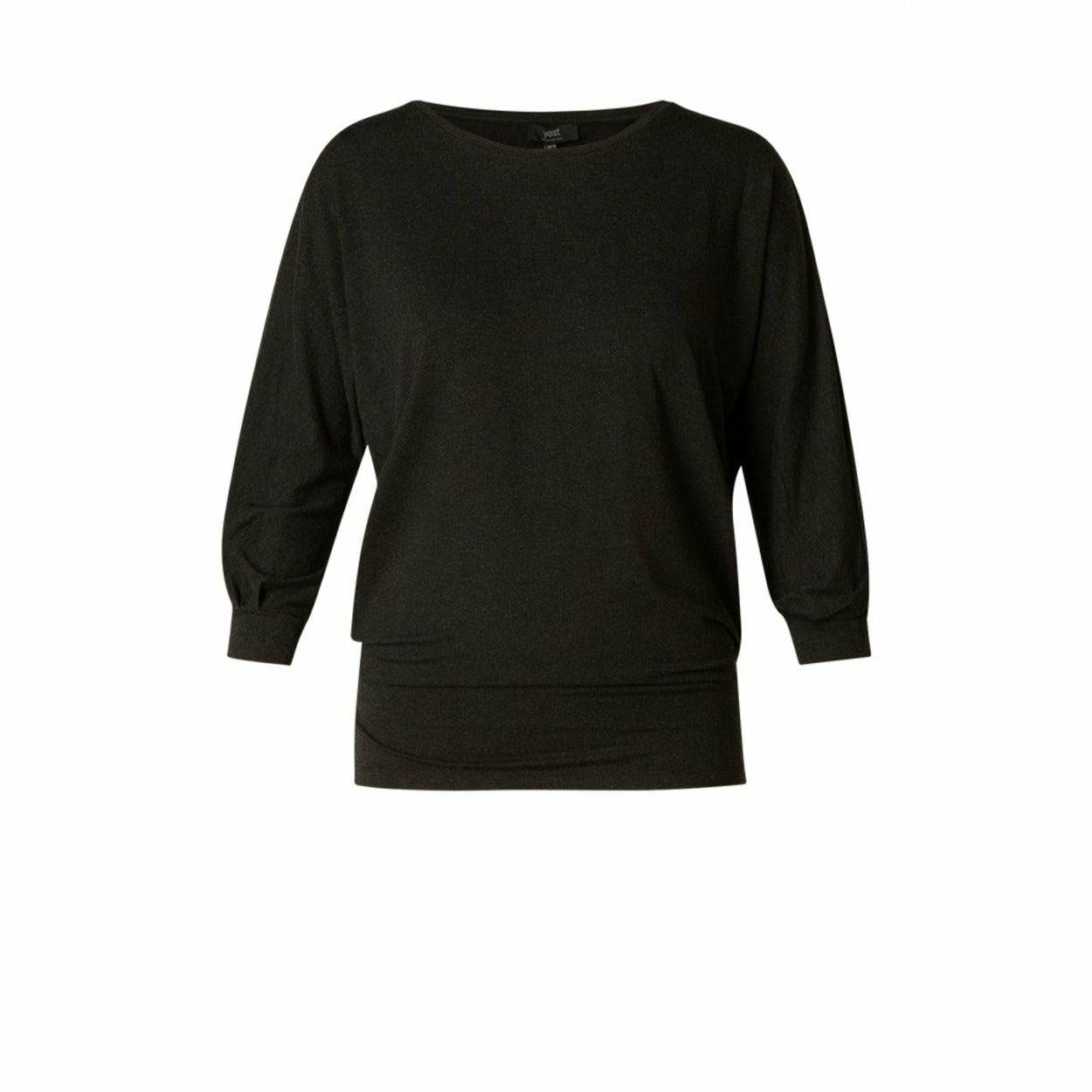 3/4 Sleeve Comfy Jersey Top - Plus