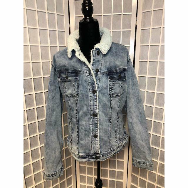 Our Top Selling Jean Jacket - Fall Look - Plus Size