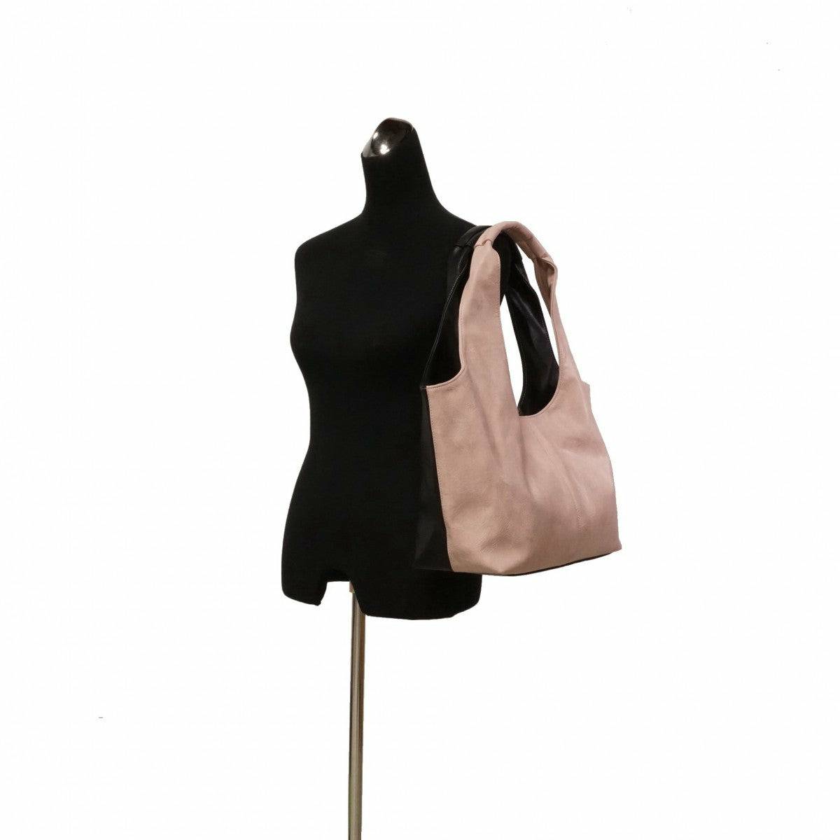 Taylor - 2 tone Tote bag with Wristlet